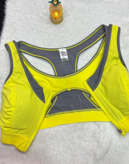 FlexZip Sports Bra