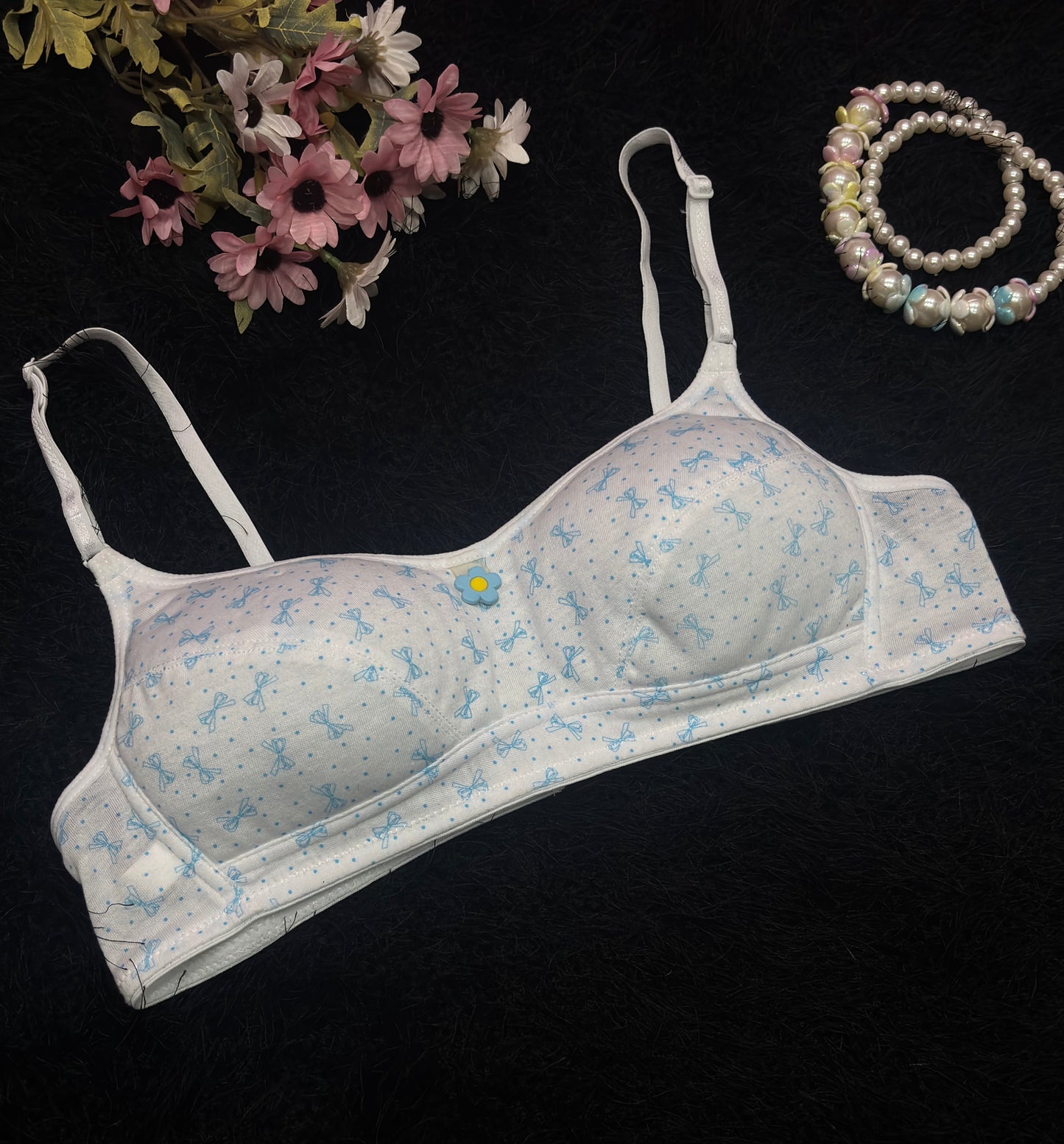 Crystal Charm Bra