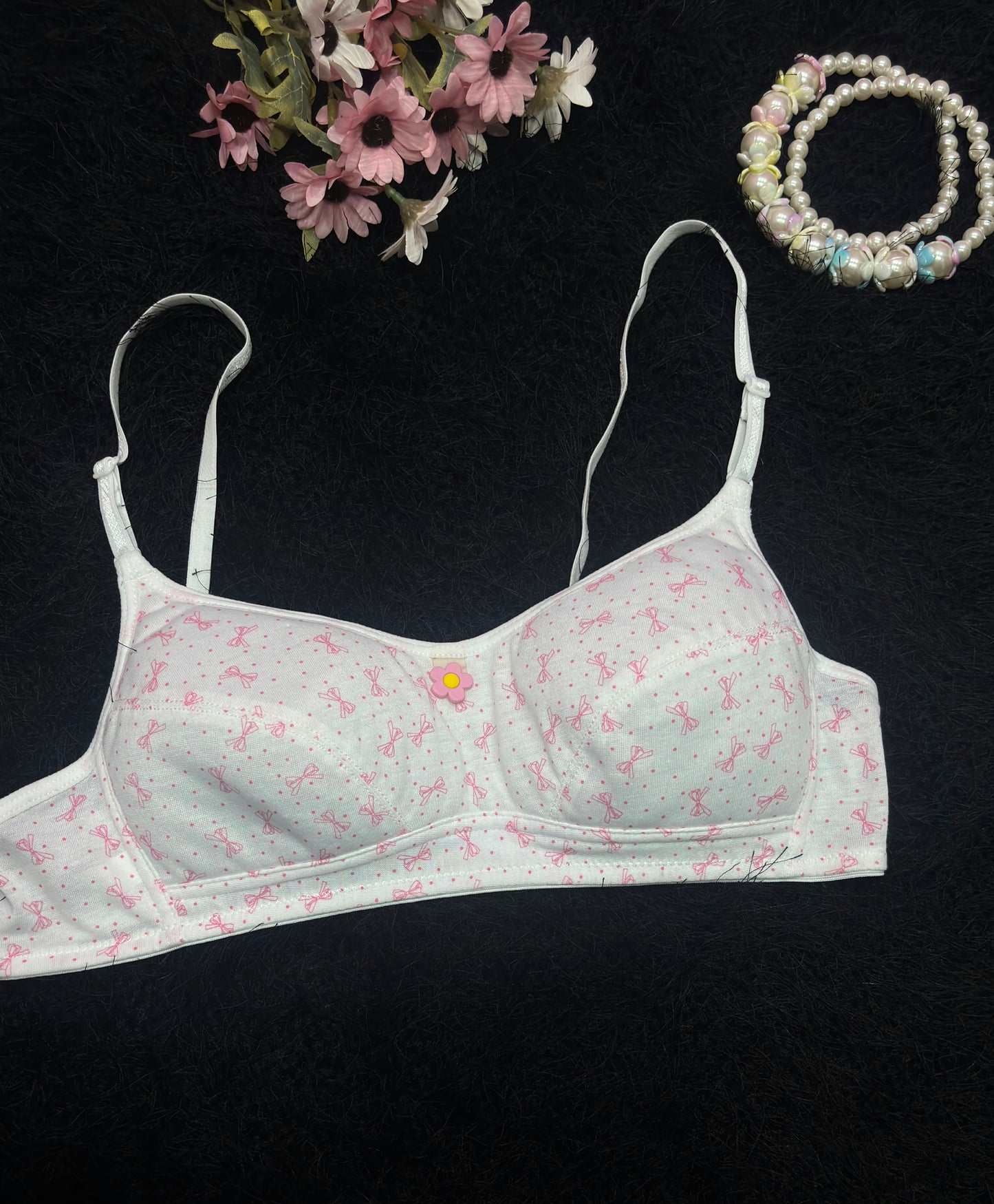 Crystal Charm Bra