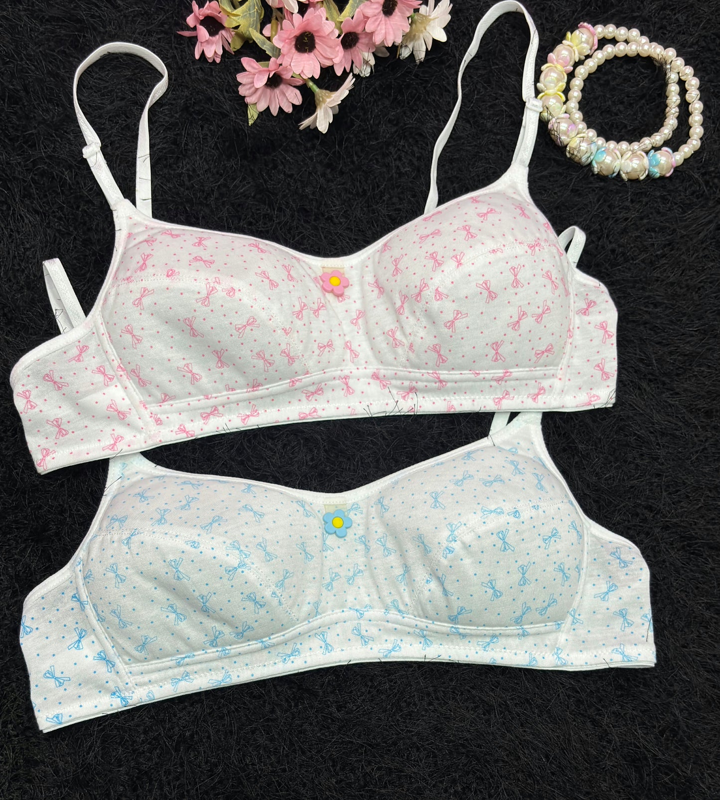 Crystal Charm Bra