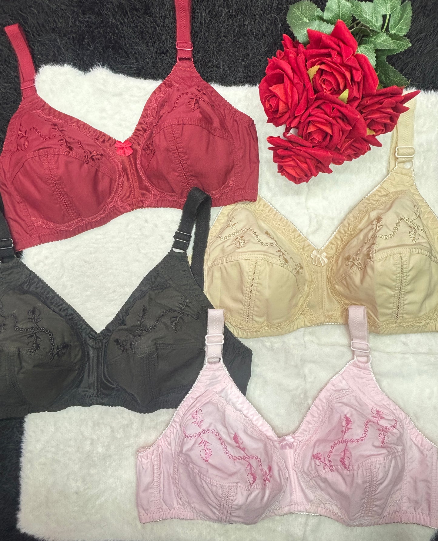 Midnight Mesh Elegance Bra