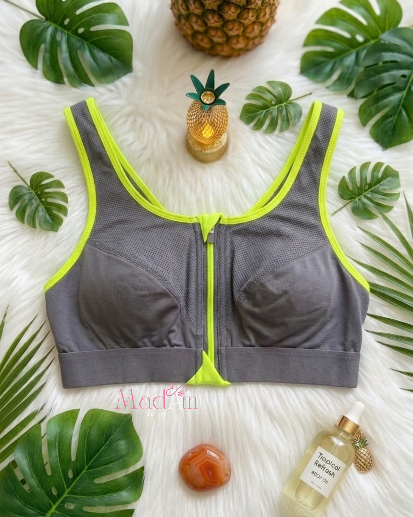 FlexZip Sports Bra